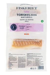 TORSKELOIN U/SKINN