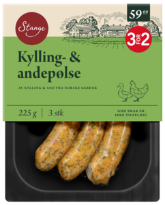 KYLLING/AND PØLSE