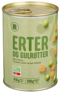 ERTER&GULRØTTER