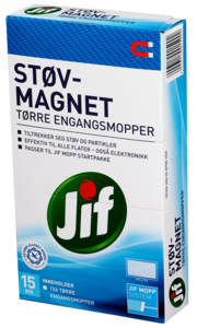 JIF TØRRMOPP 15-PK