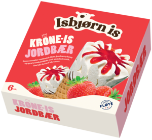 KRONE-IS JORDBÆR