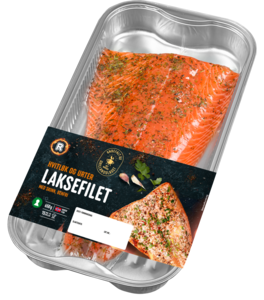 LAKSEFILET M/SKINN