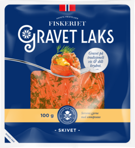GRAVET LAKS SKIVET