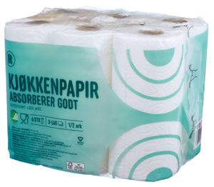 KJØKKENPAPIR 6PK