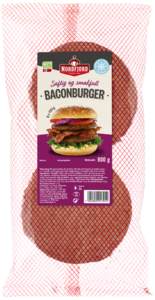 HAMBURGER M/BACON