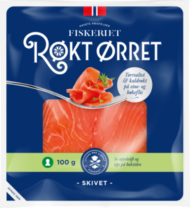 RØKT ØRRET SKIVET